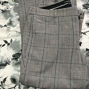 Banana republic plaid pants size 10